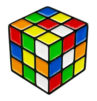Cubing Brooch (Scrambled - Cube)