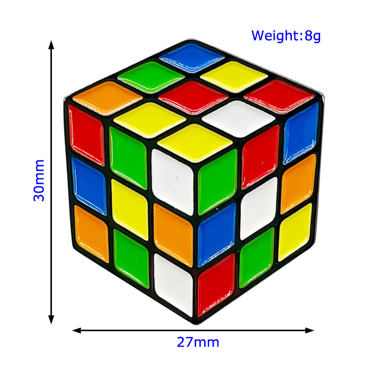 Cubing Brooch (Scrambled - Cube)