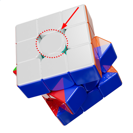 Blank Center Cap for MoYu RS3 M V5 (UV Coated)