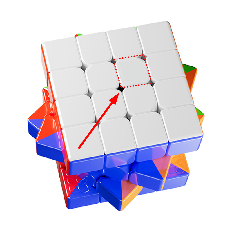 Blank Center Cap for MoYu AoSu V7 4x4