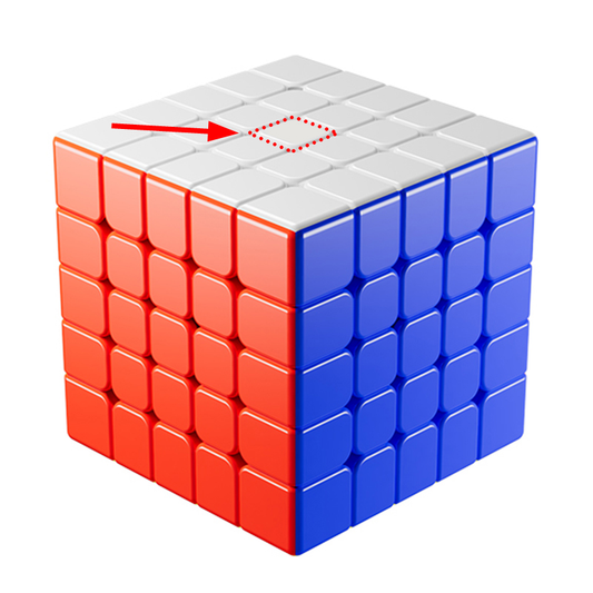 Blank Center Cap for MoYu AoChuang V6 5x5