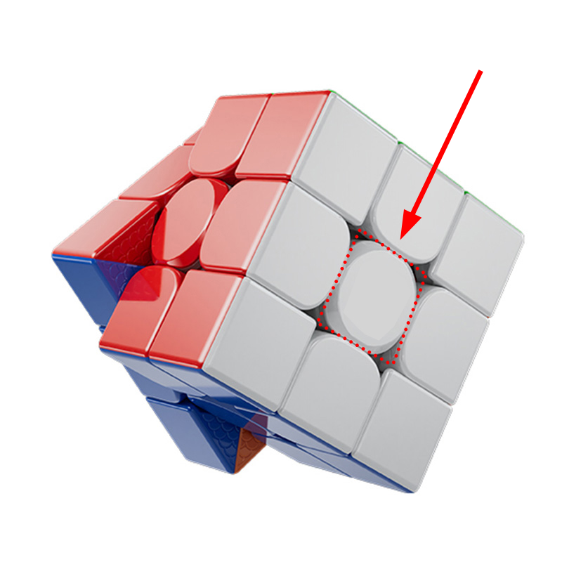 Blank Center Cap for MoYu WeiLong WRM V10 (UV Coated)