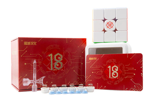 MoYu Super WeiLong 3x3 V2 (20-Magnet Ball-Core + MagLev) - 18th Anniversary Edition