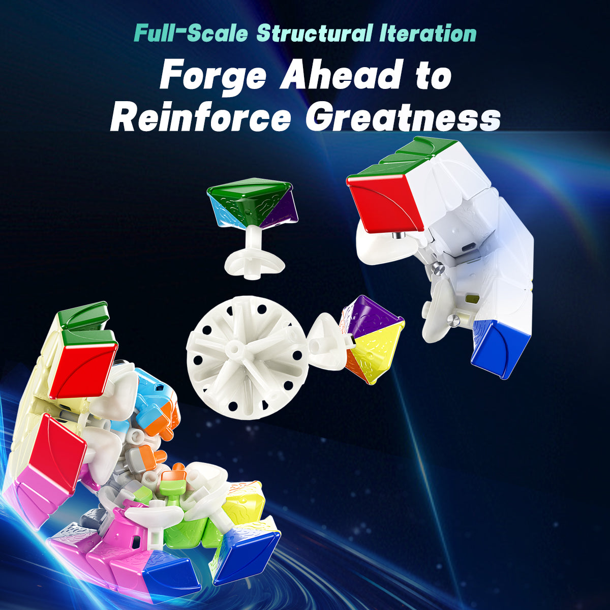 YJ YuHu Megaminx V3 (MagLev + Ball-Core)