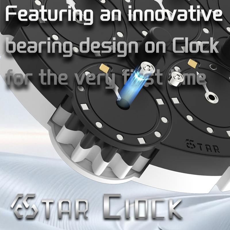 ESTAR Clock (Magnetic + Bearings)