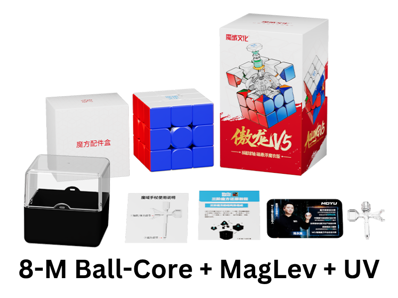 MoYu AoLong V5 3x3 (8-Magnet Ball-Core + MagLev + UV)