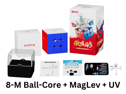 MoYu AoLong V5 3x3 (8-Magnet Ball-Core + MagLev + UV)