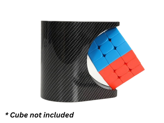 Pen Holder Cube Stand (Carbon Fiber Stickers)